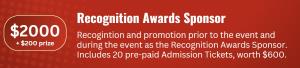 Recognition Awards Sponsor - 16NOV2024